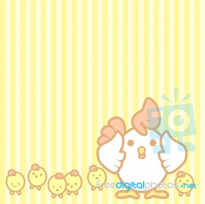 Cute Pastel Background Stock Image