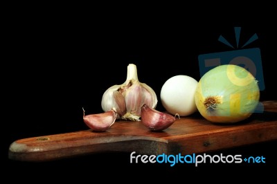 Cutting Board Stock Photo