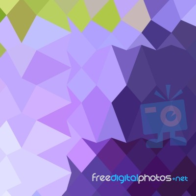 Cyber Grape Purple Abstract Low Polygon Background Stock Image