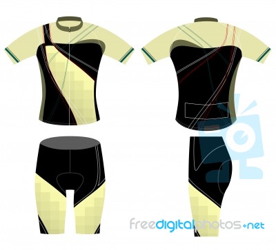 Cycling Vest Style Stock Image