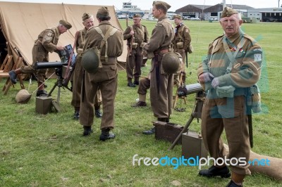 Dad's Army Stock Photo