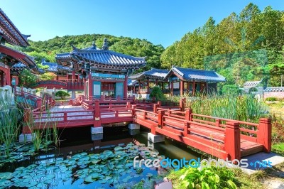 Dae Jang Geum Park Or Korean Historical Drama In South Korea Stock Photo