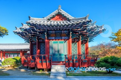 Dae Jang Geum Park Or Korean Historical Drama In South Korea Stock Photo