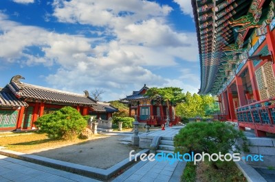 Dae Jang Geum Park Or Korean Historical Drama In South Korea Stock Photo