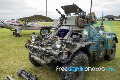 Daimler Ferret Scout Car Stock Photo