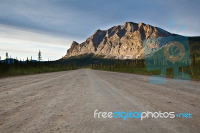 Dalton Highway, Alaska Stock Photo