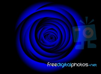 Dark Blue Abstract Background Stock Image