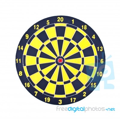 Dart Board Stock Photo