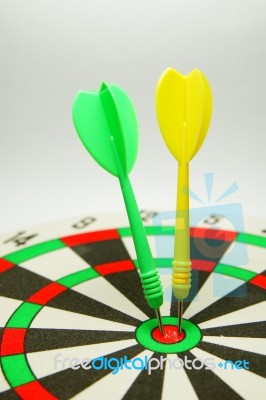 Darts Game Stock Photo