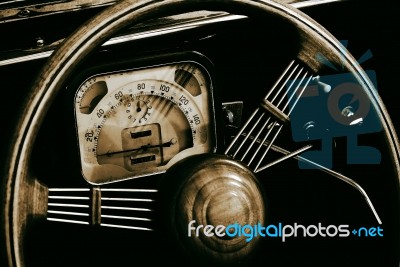 Dashboard Stock Photo