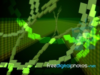 Data Background Shows Internet Servers And Communications
 Stock Image