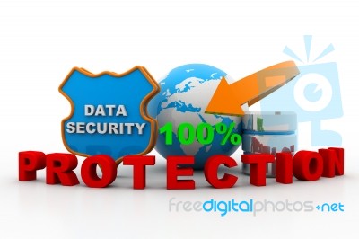 Data Security Stock Image