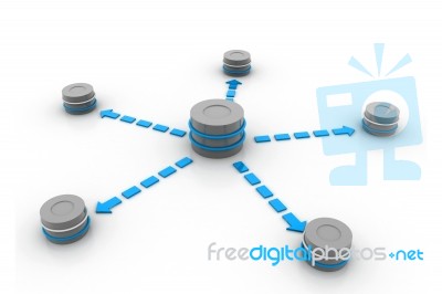 Databases Concept Stock Image