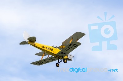 De Havilland Dh82a Tiger Moth Stock Photo