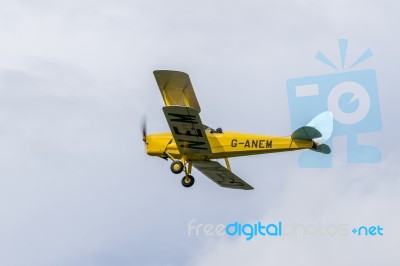 De Havilland Dh82a Tiger Moth Stock Photo