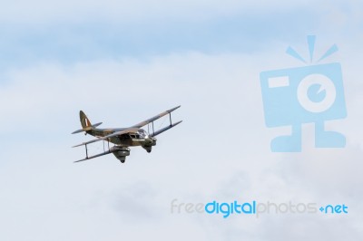 De Havilland Dh89a Dragon Rapide Stock Photo