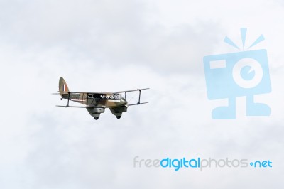 De Havilland Dh89a Dragon Rapide Stock Photo