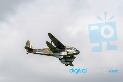 De Havilland Dh89a Dragon Rapide Stock Photo