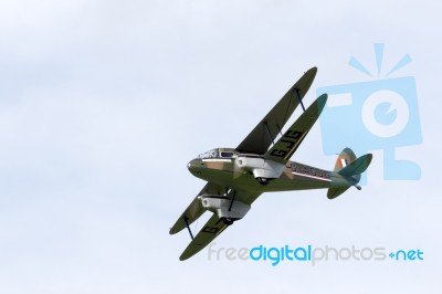 De Havilland Dh89a Dragon Rapide Stock Photo