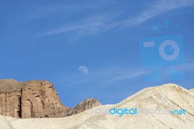 Death Valley Landscape Stock Photo