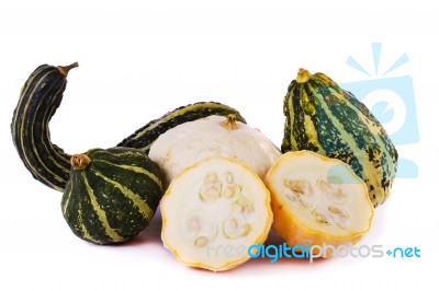 Decorative Pumpkin Stock Photo