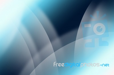 Deep Blue Silk Wave And Circle Background Stock Image