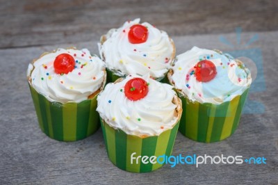 Delicious Cupcake Stock Photo