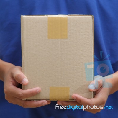 Delivery Man Stock Photo