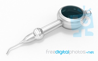 Dental Air Polisher Handpiece Stock Image