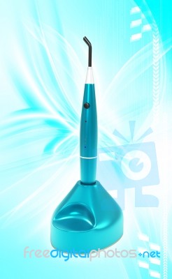 Dental Curing Light Stock Image