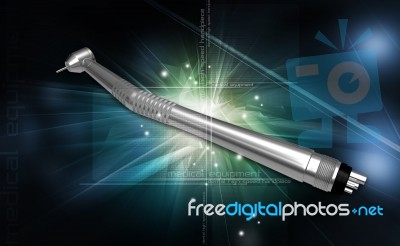 Dental Handpiece Stock Image