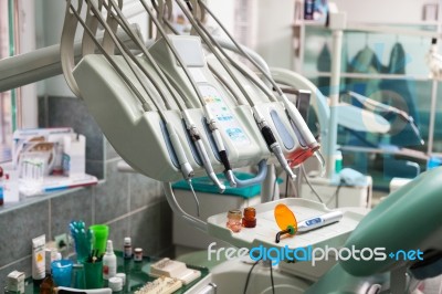 Dental Instrument Stock Photo