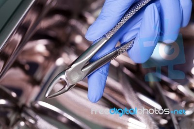 Dental Tools Stock Photo