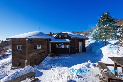 Deogyusan Mountains Is Covered By Snow In Winter,south Korea Stock Photo