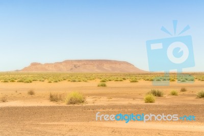 Desert Landscape In Southern Namibia Stock Photo