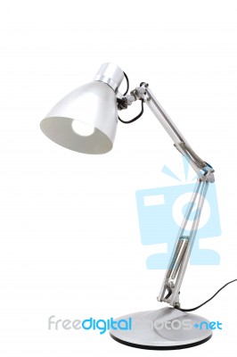 Desk Lamp Stock Photo