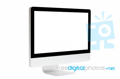 Desktop Computer Stock Image