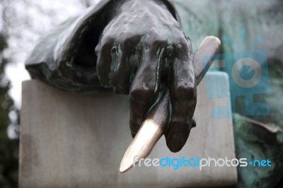 Detail From Monument Anonymous Stock Photo