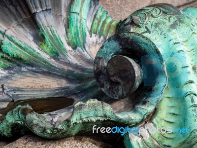 Detail From The Monument To The Girondins In Place Des Quincones… Stock Photo