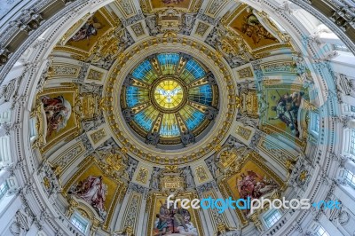 Detail Of The Cathedral In Berlin Stock Photo