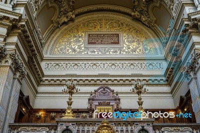 Detail Of The Cathedral In Berlin Stock Photo