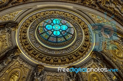 Detail Of The Cathedral In Berlin Stock Photo