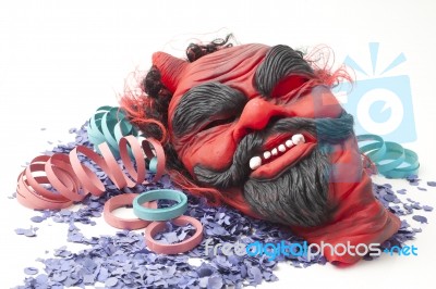 Devil Mask Stock Photo