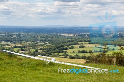 Devils Dyke, Brighton/sussex - July 22 : Flying Model Planes At Stock Photo