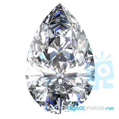 Diamond Jewel Stone Stock Image