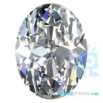 Diamond Jewel Stone Stock Image