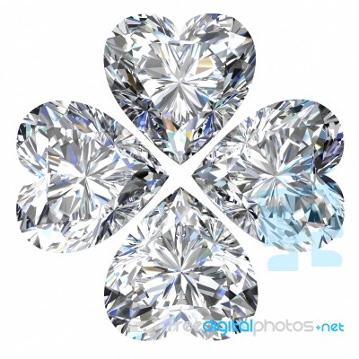 Diamond Jewel Stone Stock Image