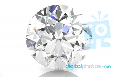 Diamond Jewel Stone Stock Image