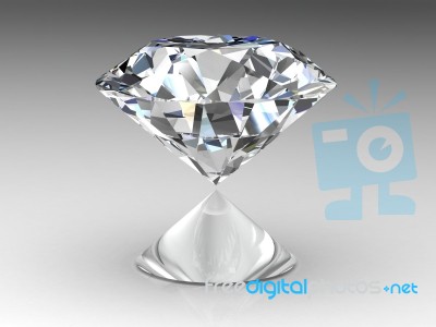 Diamond Jewel Stone Stock Image