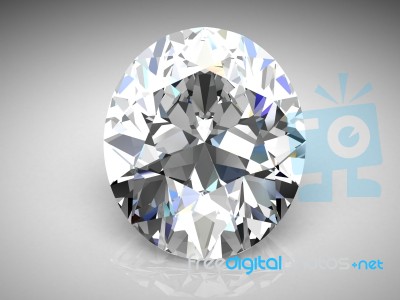 Diamond Jewel Stone Stock Image